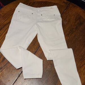 Almost famous womens juniors pants white new